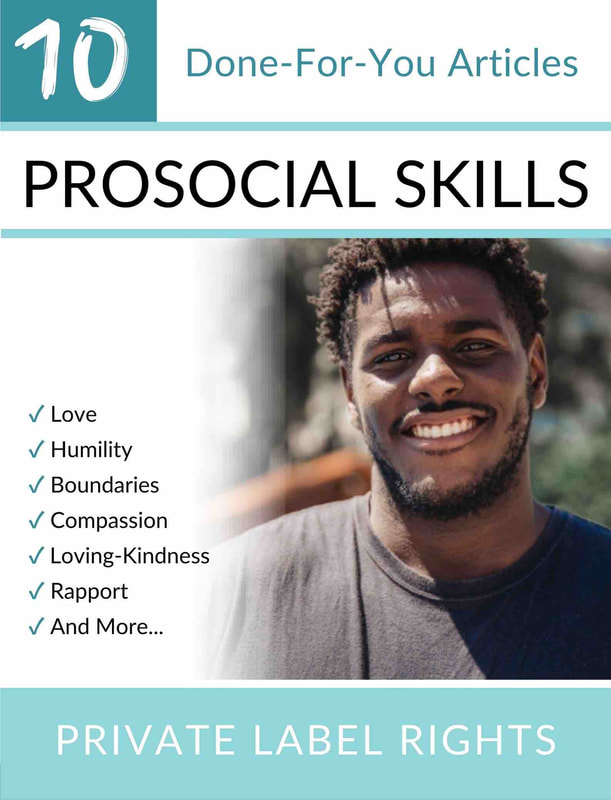 Prosocial Skills Article Package PLR