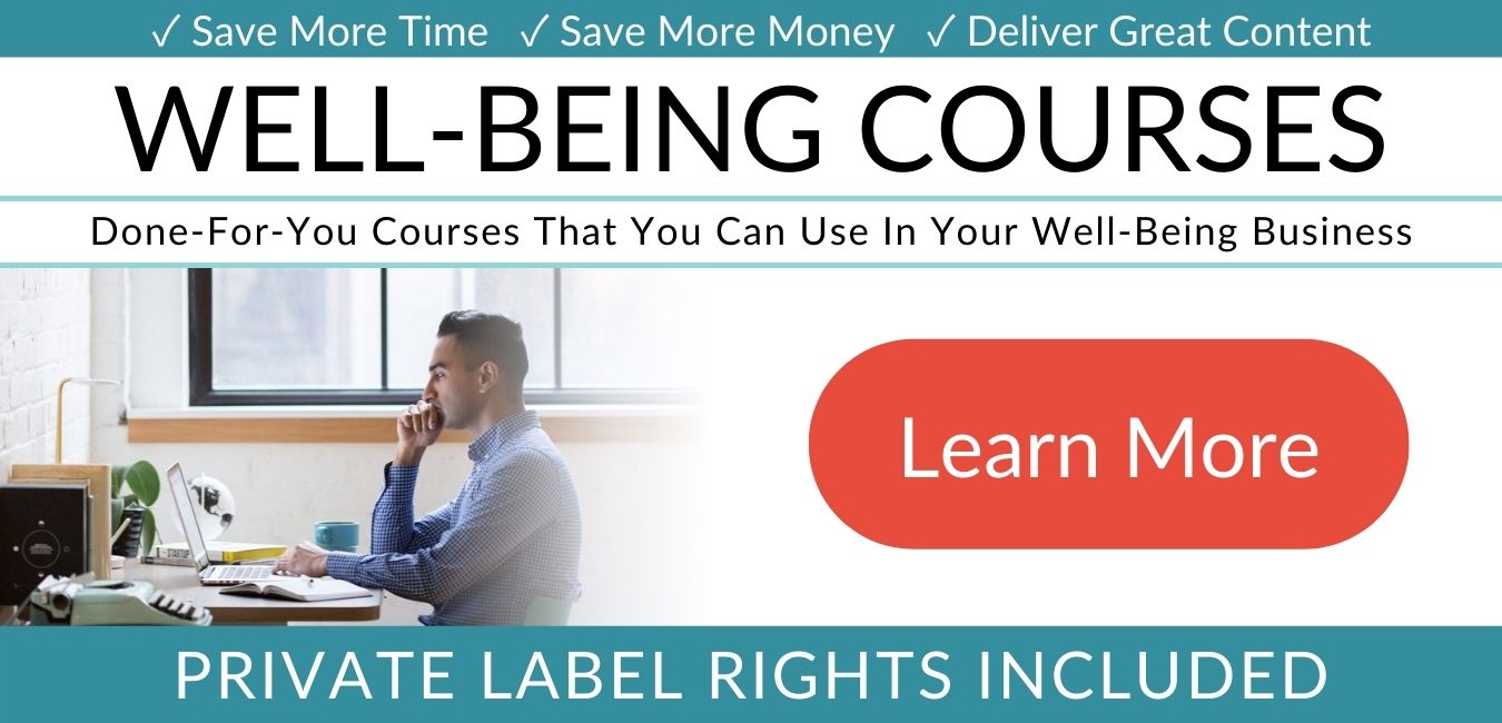 Well-Being PLR Courses - Grow Your Business Fast
